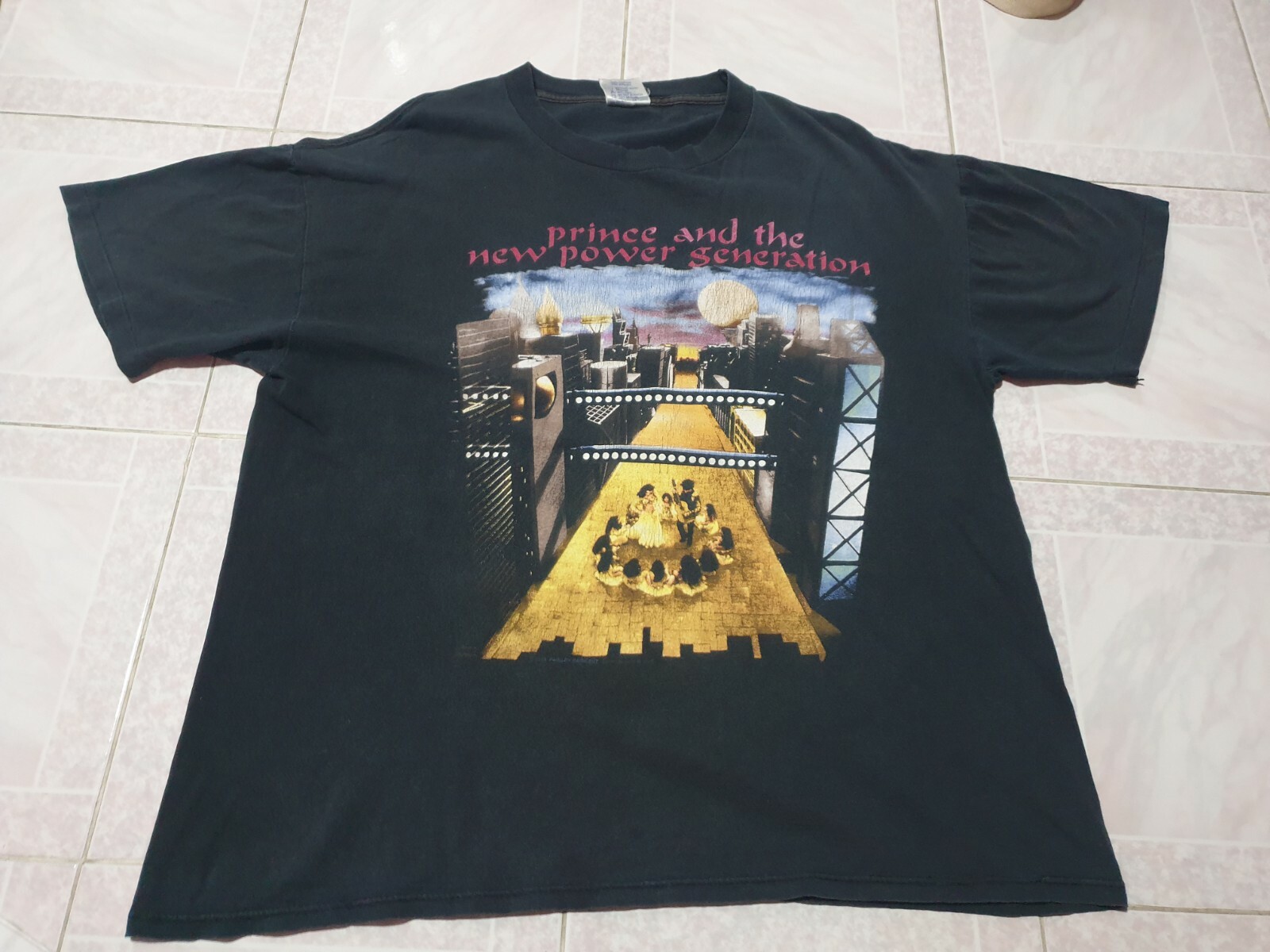 ミュージシャン PRINCE& THE NEW POWER GENERATION T-shirt Vintage 1991 Prince & The New Power Generation T-Shirt