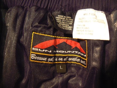 NEW WITH TAGS Sun Mountain ULTIMATE GOLF Pants WATERPROOF- BREATHABLE- WINDPROOF