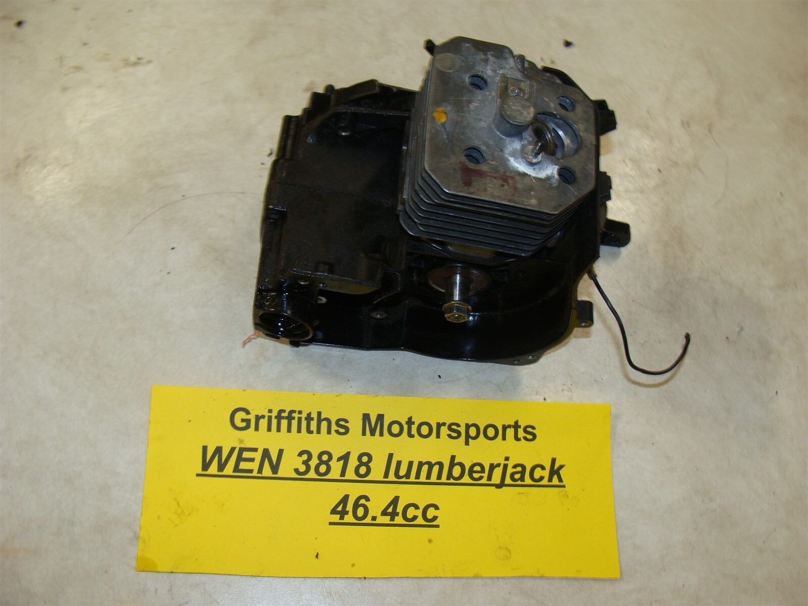ＣＩＡ WEN 46.4cc 3818 Lumberjack chainsaw ENGINE MOTOR CRANKCASE