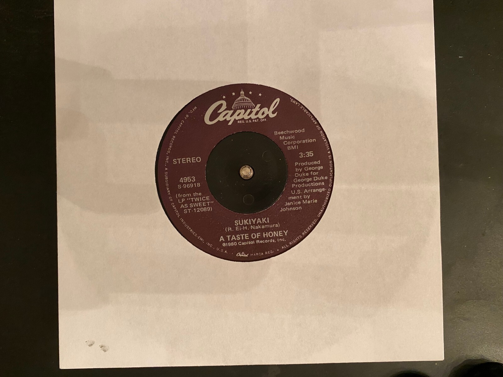 50%OFFCOUPON - A Taste Of Honey - DON'T YOU LEAD ME/SUKIYAKI