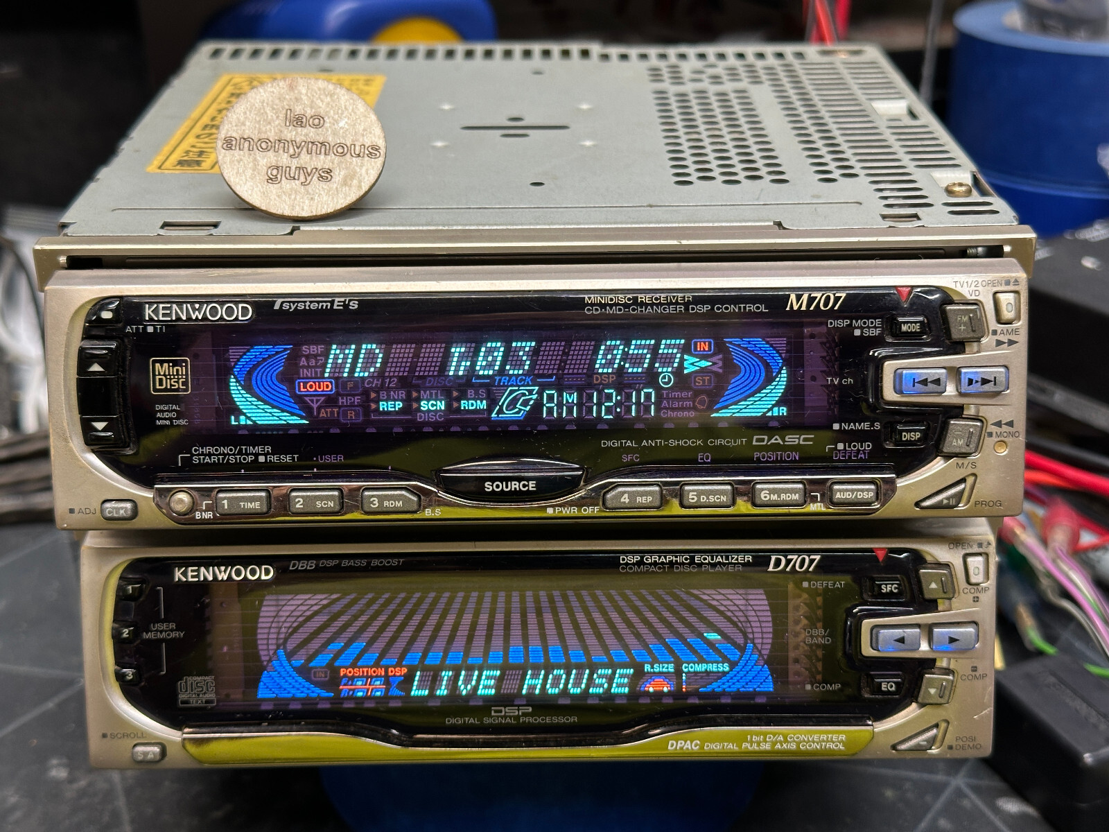 KENWOOD LVD-V7 P-7X DP-5020 DP-5E ジャンク Yahoo!オークション