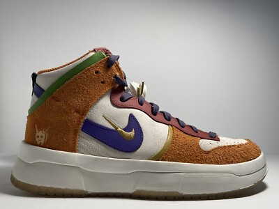 Nike Women's Dunk Hi Up PRM Setsubun Sail Canyon Purple DQ5012 133 Size 10