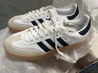 Adidas SAMBAE - women's size 10 Platform white and black