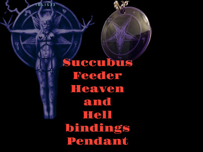 Haunted Succubus Feeder Black Magic Witch Coven Supernatural Djinn