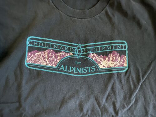 Vintage Chouinard Equipment For Alpinists T Shirt XL Vintage Chouinard Equipment For Alpinists T Shirt XL