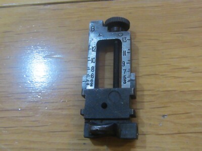Rear Sight for No. 4 Mk1 Lee Enfield Rifle! Mint & Cool! Action Packed! COOL!