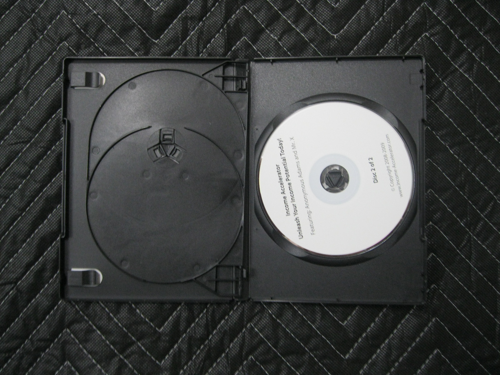 Mr. X 2 CD Set: INCOME ACCELERATOR (2 Disc) Anonymous Adams 2008