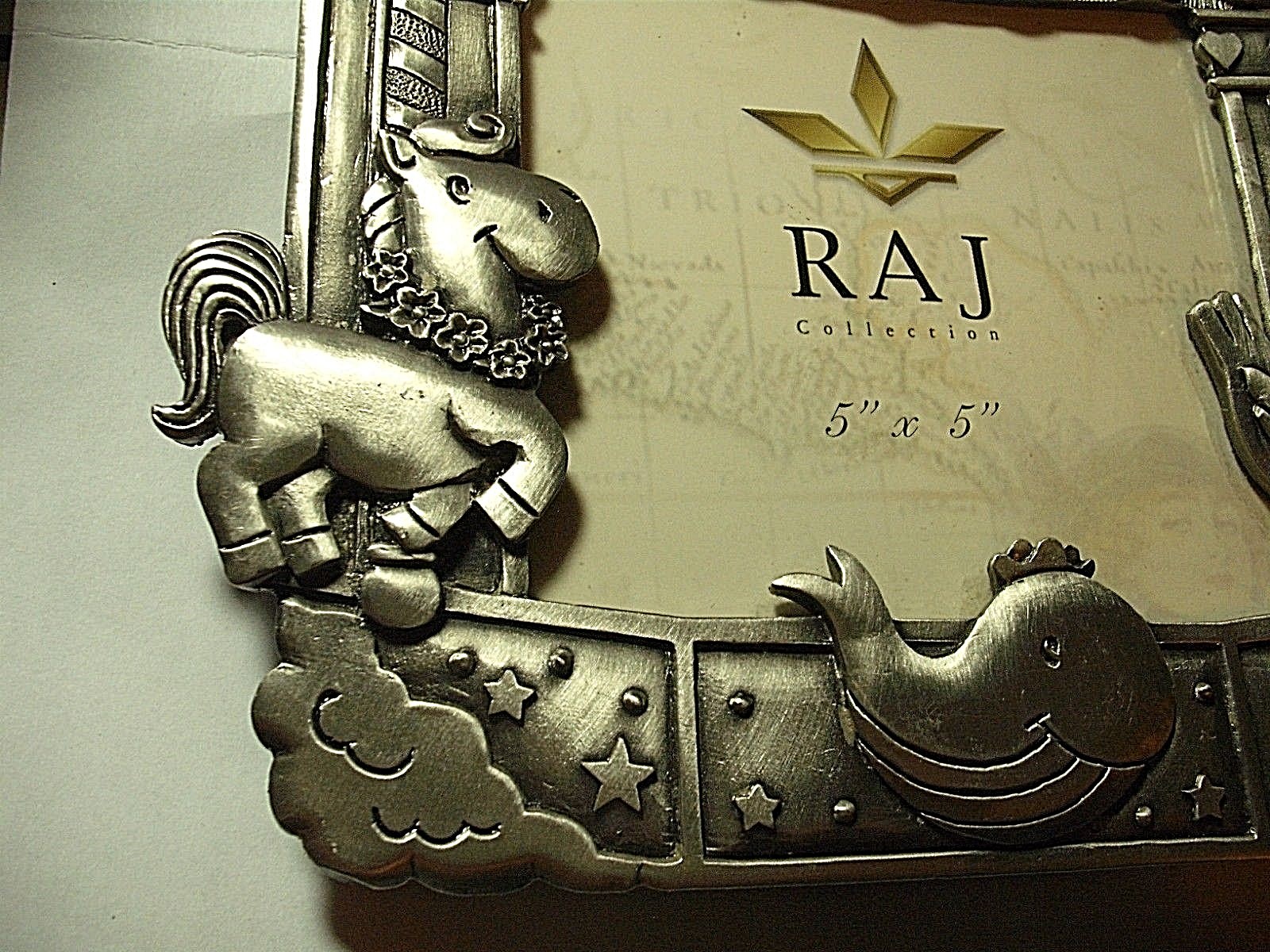 Polished Metal Nursery Carousel Photo Frame 5