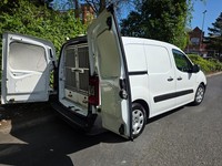 2016 PEUGEOT PARTNER 1.6 BLUEHDI 750 LWB PANEL VAN DOG UNIT KENNELS EX POLICE
