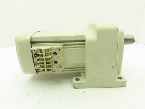 Mitsubishi GM-H Parallel Shaft Geared Motor 1:100 Ratio 0.4