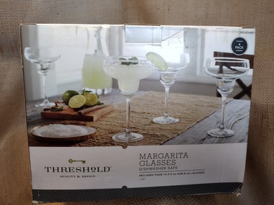NEW Set of 4 Margarita Glasses, 14.5 oz