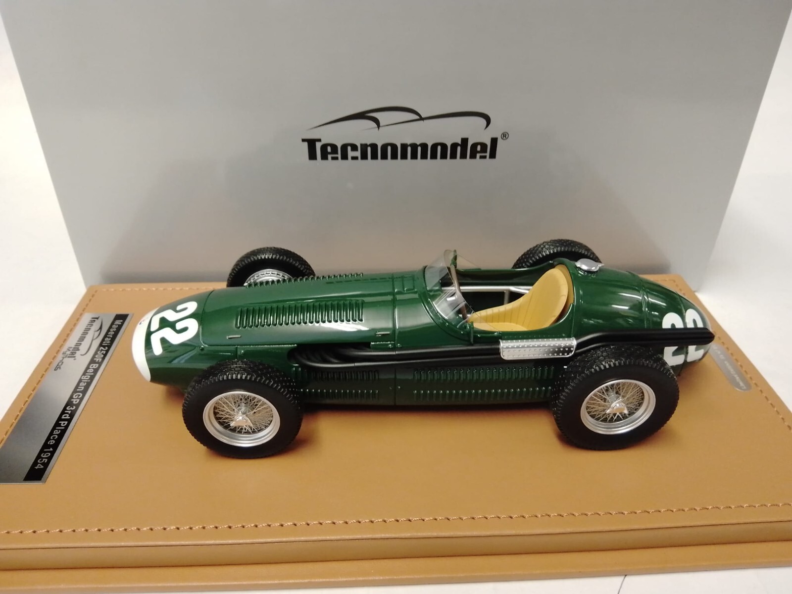 Tecnomodel Maserati 250F #46 Prince Bira French GP 1954 1/18 Tecnomodel Maserati 250F #46 Prince Bira French GP 1954 1/18