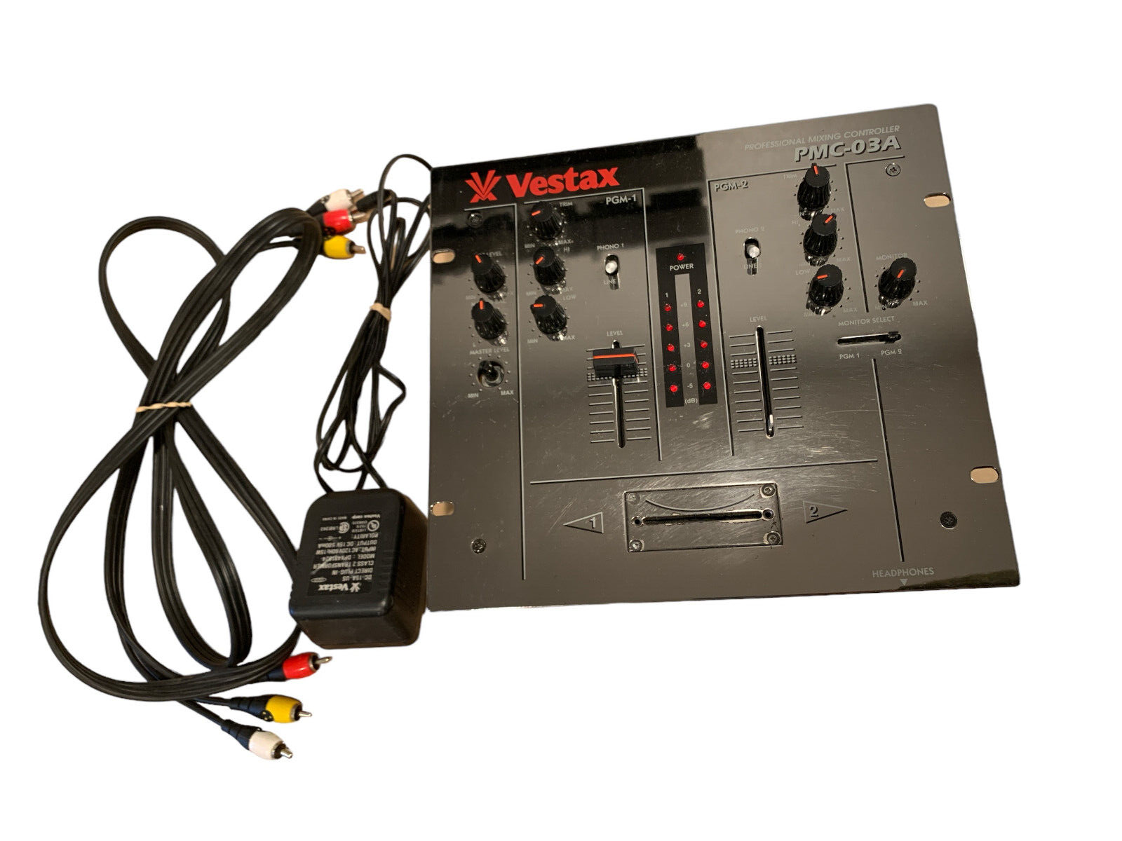 Vestax PMC-30 DJ ミキサー PMC30 稀少ビンテージ」Vestax PMC-30