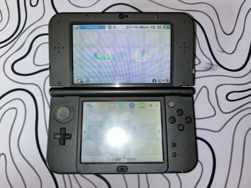 USED Japanese New Nintendo 3DS XL LL METALLIC BLACK only USED Japanese New Nintendo 3DS XL LL METALLIC BLACK only