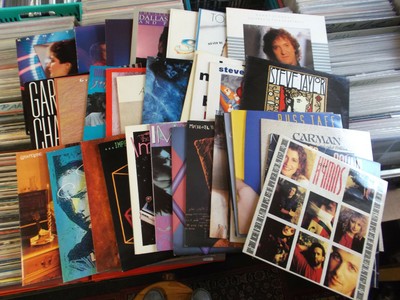 CHRISTLICHE ROCK &POP MUSIK SCHALLPLATTENSAMMLUNG: 34 LP'S/IMPERIALS SMITH PARIS