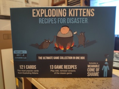 Exploding Kittens Deluxe Game Recipes 4 Disaster Ultimate Collection 100% Compl