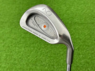 PING EYE 2 Orange Dot (9) IRON Right Handed Steel ZZ LITE Stiff Flex Karsten