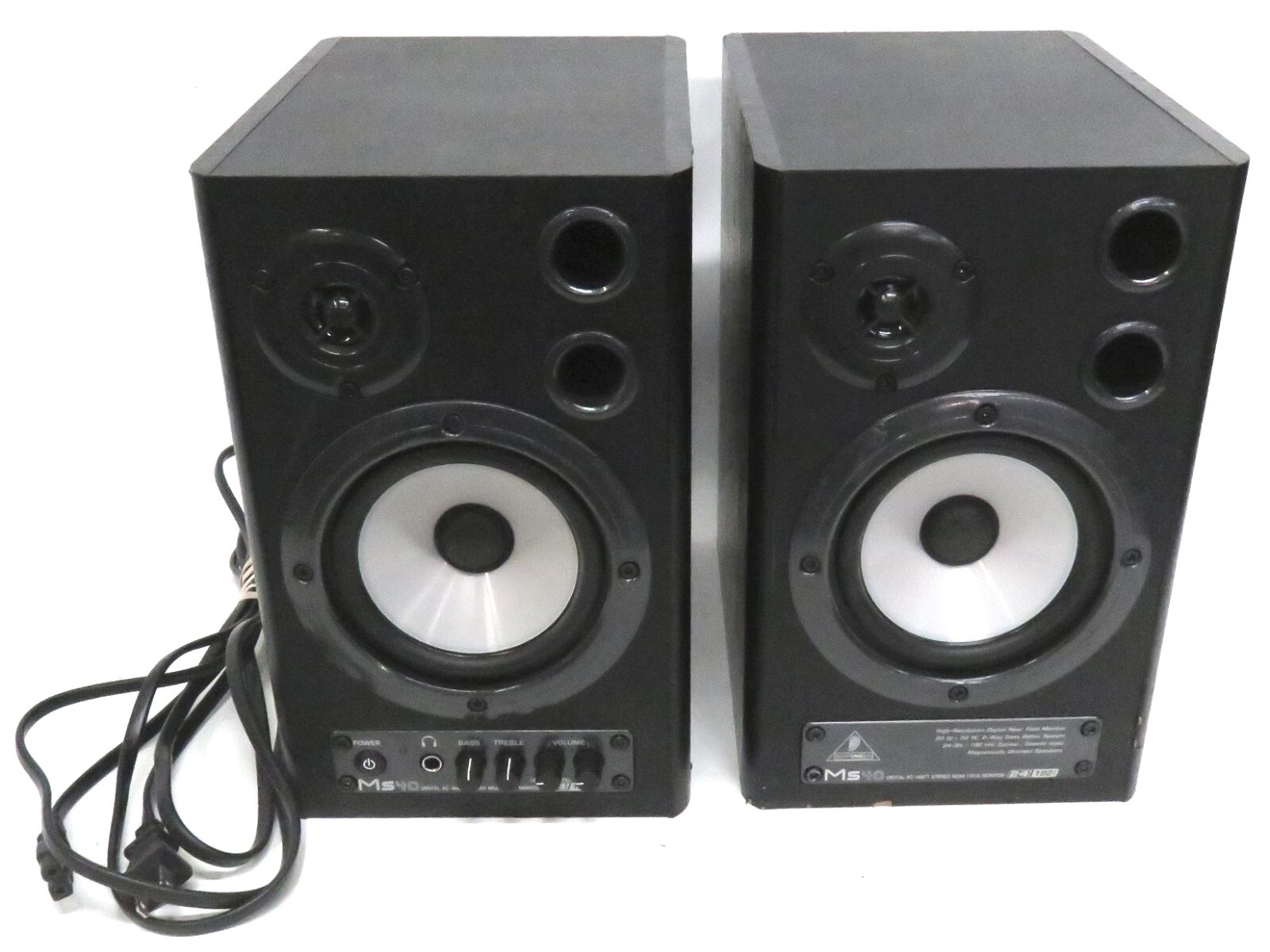 Great Condition * Behringer MS40 Monitor Speakers * 40W, 2