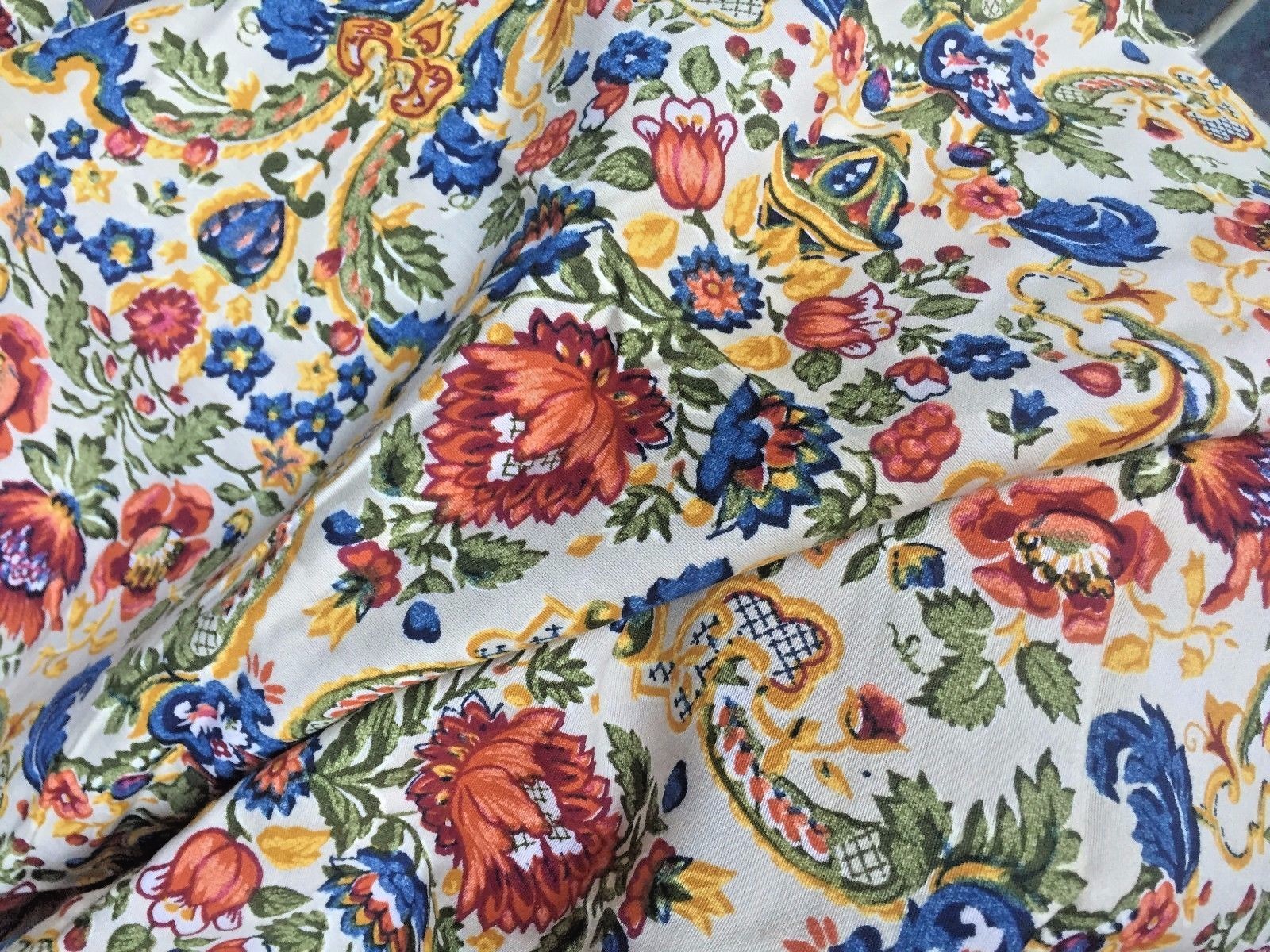 FADINI BORGHI PIERRE FREY  FABRIC 2 YARDS MULTI-COLORED