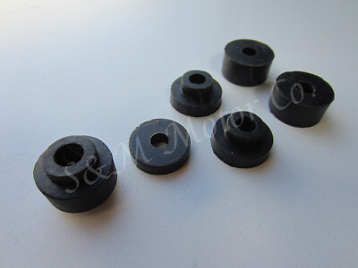 TRIUMPH GAS TANK MOUNTING RUBBER SET T100 T120 TR6 T150 BONNEVILLE TIGER 1963-74