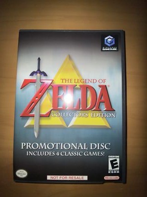 The Legend Of Zelda COLLECTOR’S EDITION Legend of Zelda Collector's Edition PAL Game Cube Case + Box