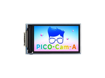 Waveshare RP2040 Microcontroller Camera Development Board Grayscale Camera LCD