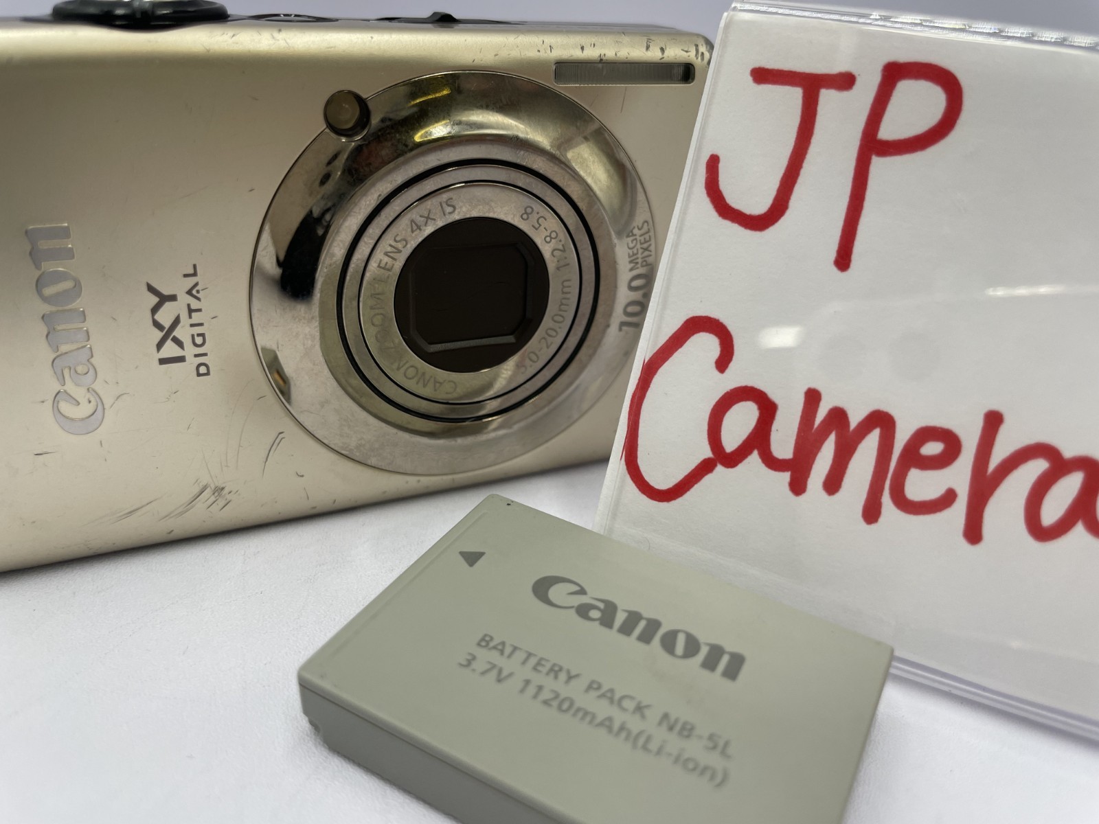 READ Excellent Canon IXY DIGITAL 920 IS gold Compact Digital