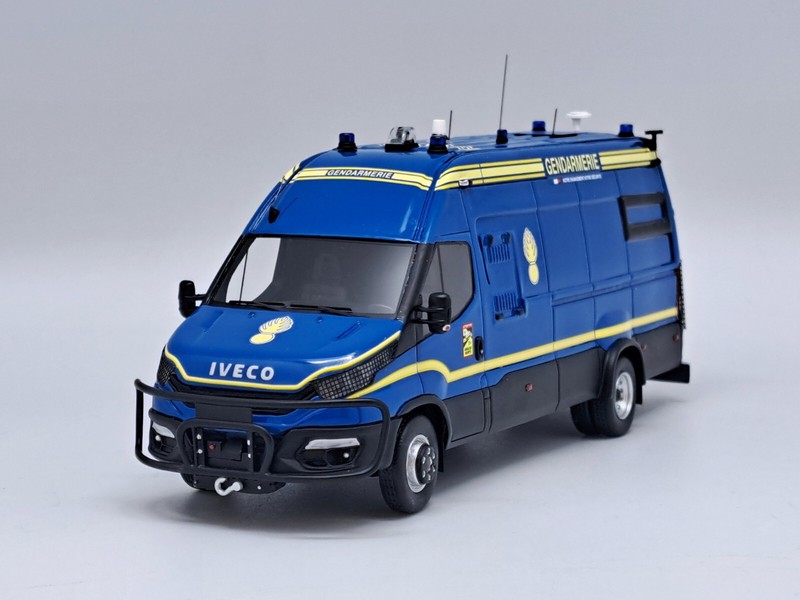 Vehicule Iveco Daily Long Vct 2024 Gendarmerie - Perfex 750- 1/43