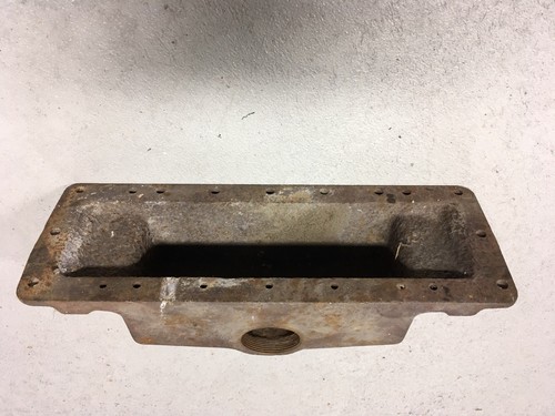 John Deere B Antique Tractor Bottom Radiator Tank Unstyled B395R Oliver IHC Case