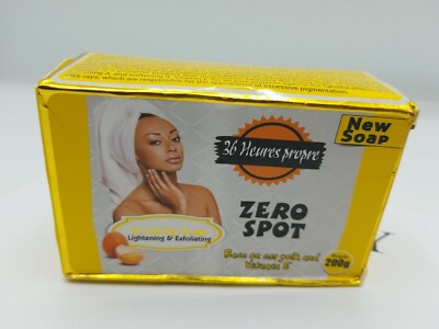 ZERO TACHE 36 HEURES PROPRE SCRUBING SOAP LIGHTENING & EXFOLIATING EGG YOLK+VIT 