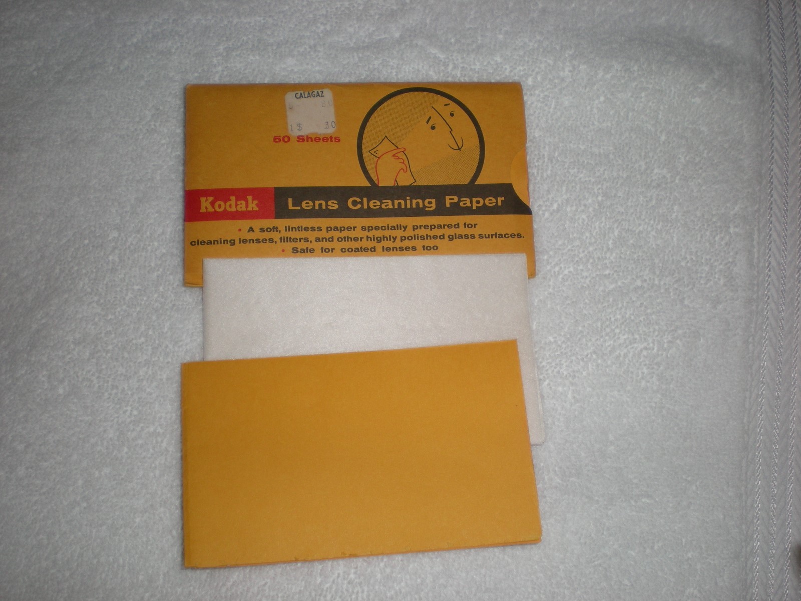 KODAK LENS CLEANING PAPER VINTAGE EASTMAN KODAK
