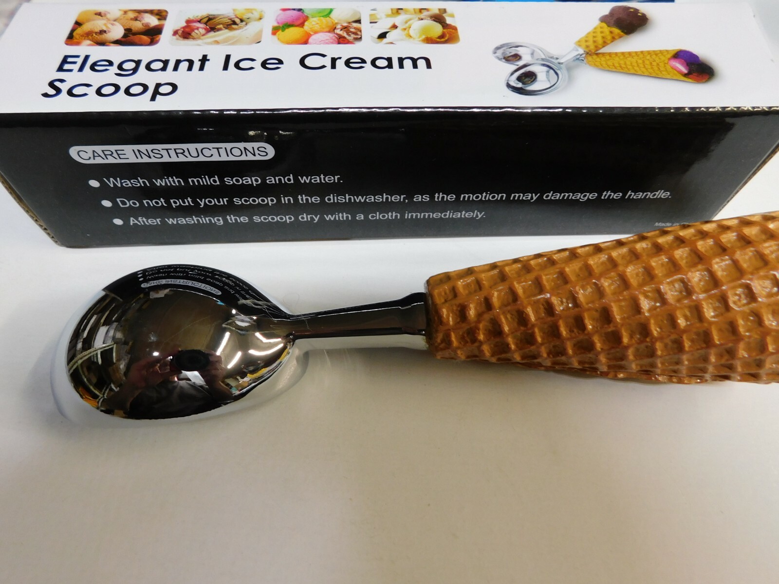 Elegant Ice Cream Scoop