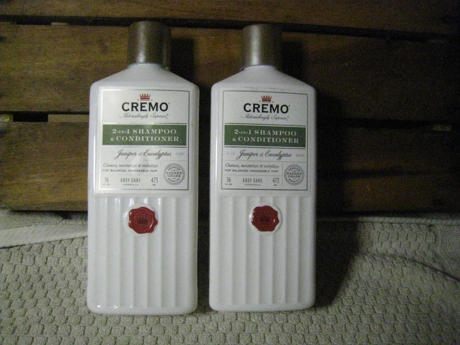 2x CREMO Shampoo Conditioner (2-in-1) 16 fl oz (473 ml