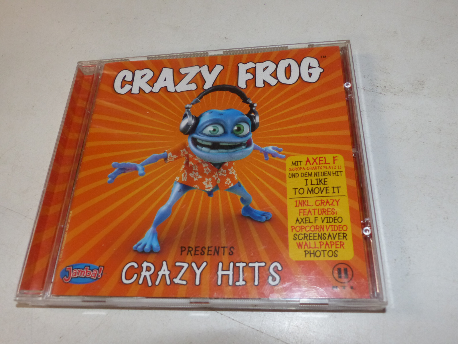 CRAZY FROG CDケース CRAZY FROG CDケース CD SINGLE COLLECTOR CRAZY FROG - AXEL F