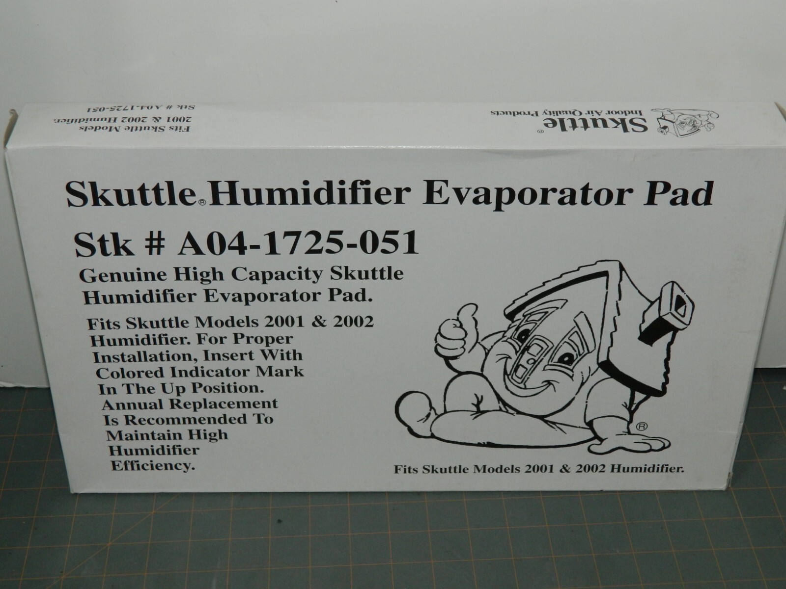 Skuttle Humidifier Evaporator Pad A041725051 Humidifierguide