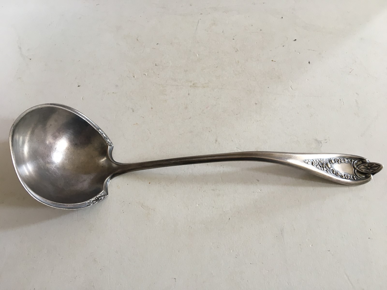 VINTAGE LARGE LATHEL ROGERS BROS. 11 1/2