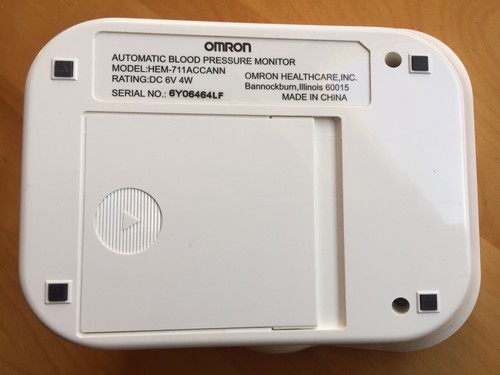 Omron One Touch Automatic Blood Pressure Monitor Model Hem-711ACCAN