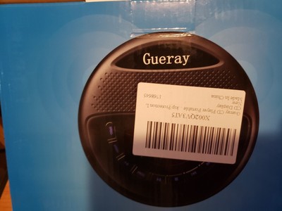 Gueray Portable CD Player Model ZL2020 Black