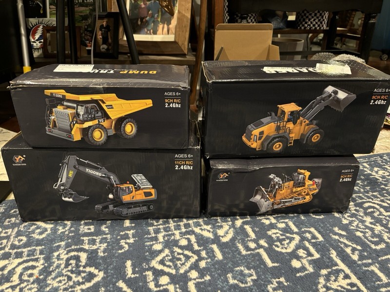 RC Construction Set 4 Remote Control Vehicle 2.4ghz Dozer Loader