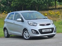 2012 Kia Picanto 1.0 2 Euro 5 5dr Hatchback Petrol Manual