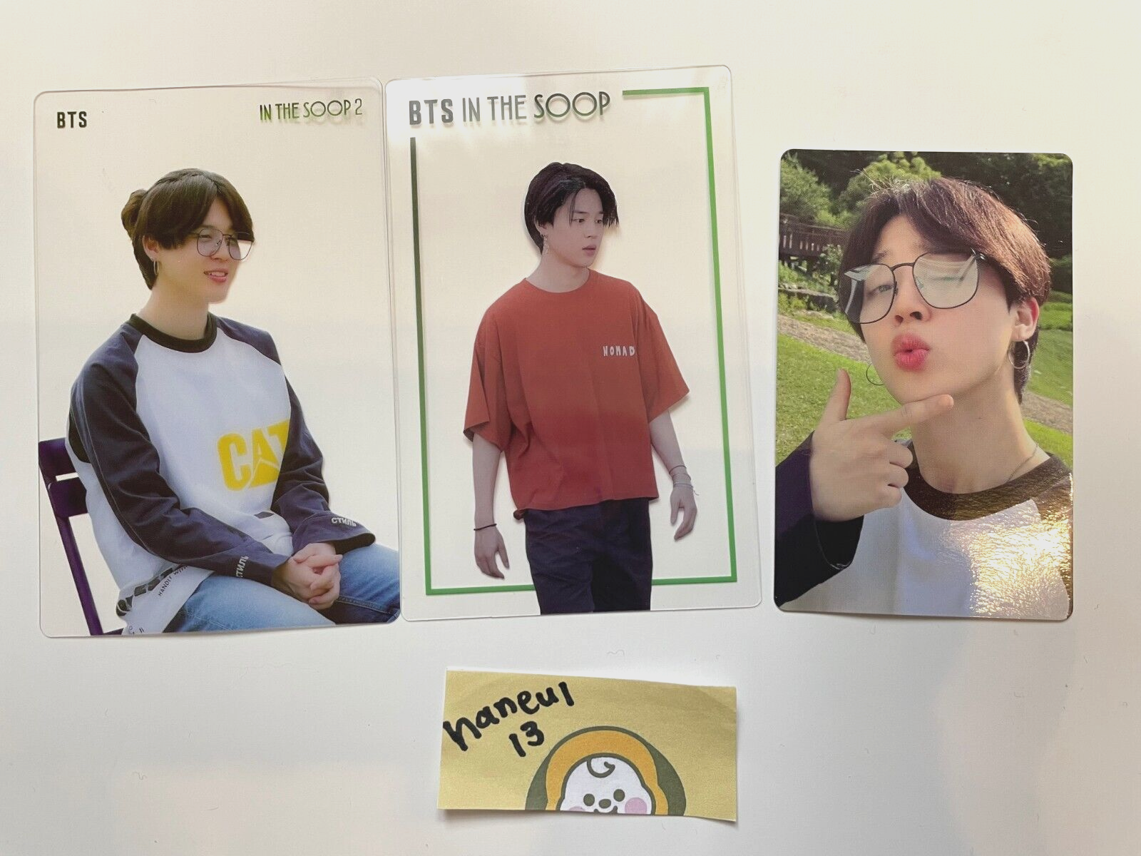 BTS ジミン INTheSOOP ポストカード 13枚セット BTS ln the soop ポストカード ジミン 13枚セット