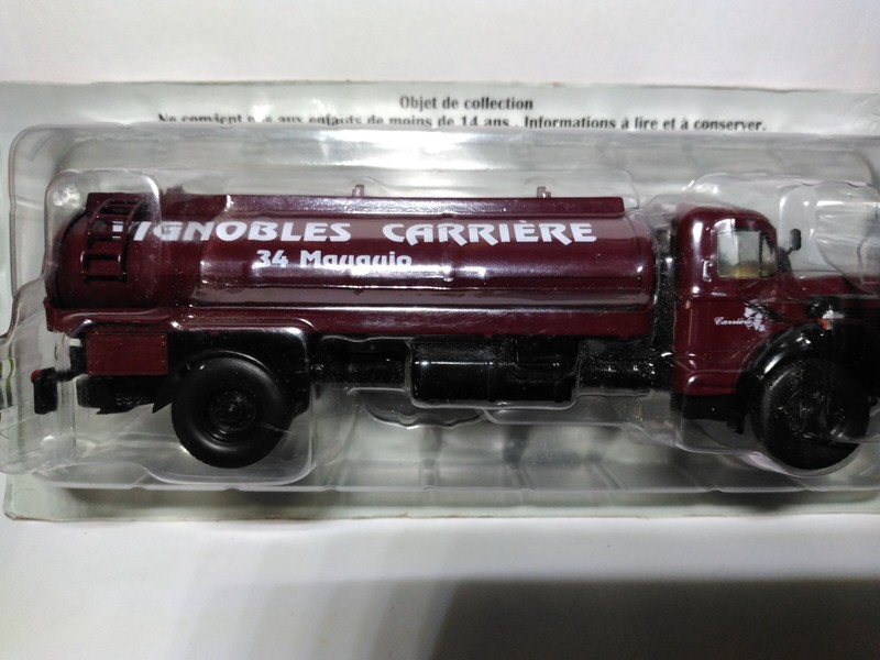Camion Berliet Glm 10b Pinardier 1955 Hachette 1/43