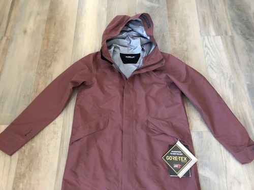 Pre-owned Arc'teryx Andra Inertia 28698 Gtx Coat Jacket Hood Women's Small 21397 $499 In Red