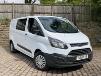 FORD TRANSIT CUSTOM 2.2 TDCI 290 COMBI VAN CREW CAB LWB 5DR 2015 - NO VAT