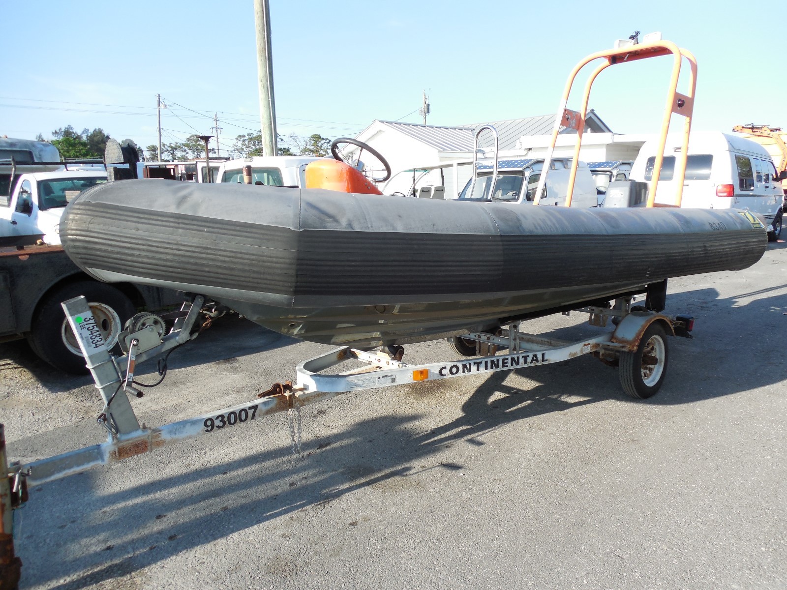 Zodiac - 2011 Zodiac 14' Pro 9 Man SR 4.70 70hp Yamaha Rigid Inflatable Boat
