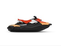 2026 Sea-Doo Spark 60 For 2 – Sunrise Orange / Dragon Red – £7,999 – Brand New