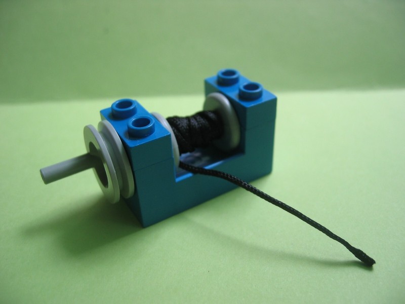 Lego Ritter Piraten City -  Seilwinde 73037 Blau  Mit Ca. 60 Cm Schnur