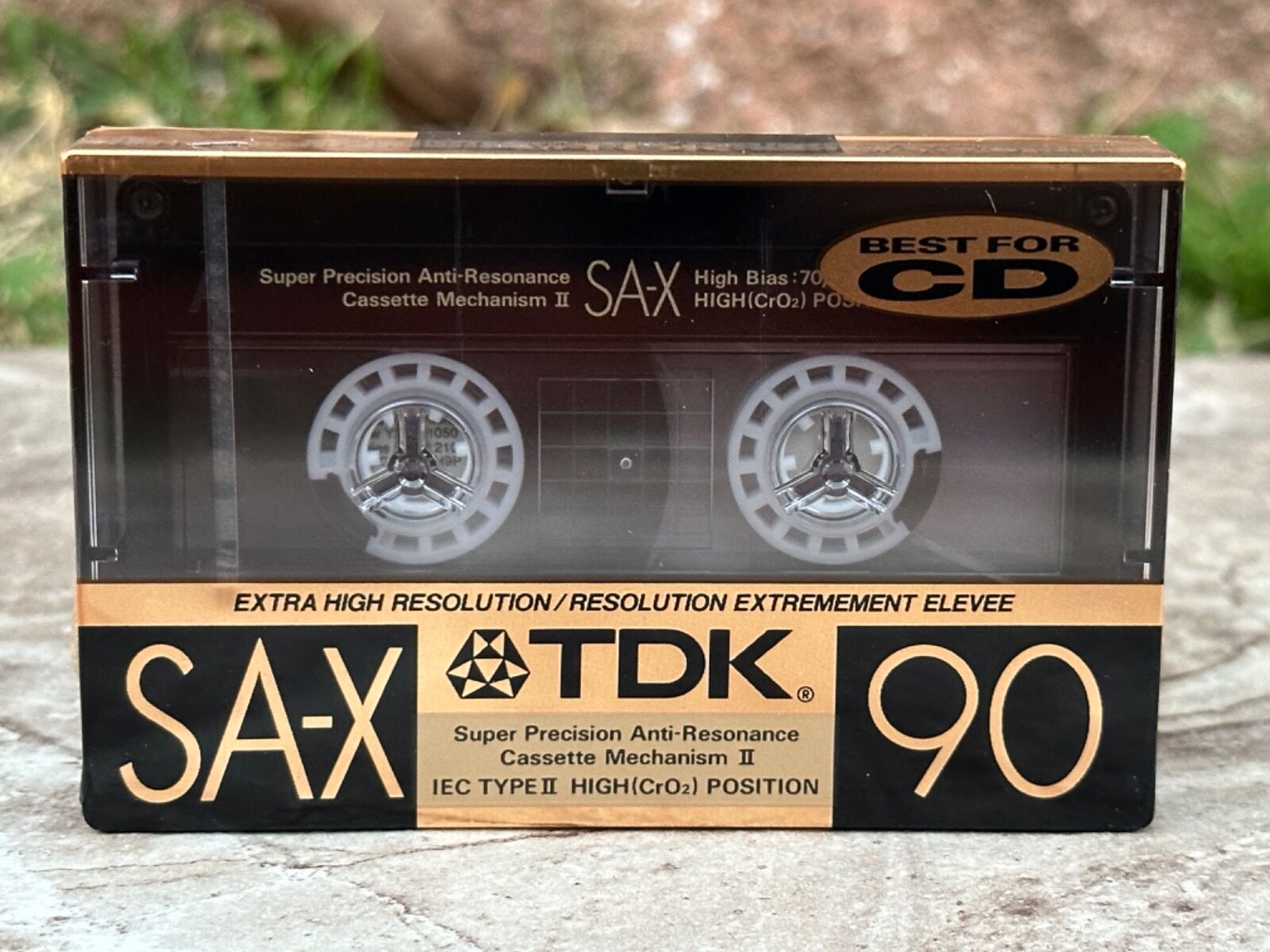 NEW 80s TDK SA-X 90 Japan Type 2 High Bias Blank CHROME Cassette
