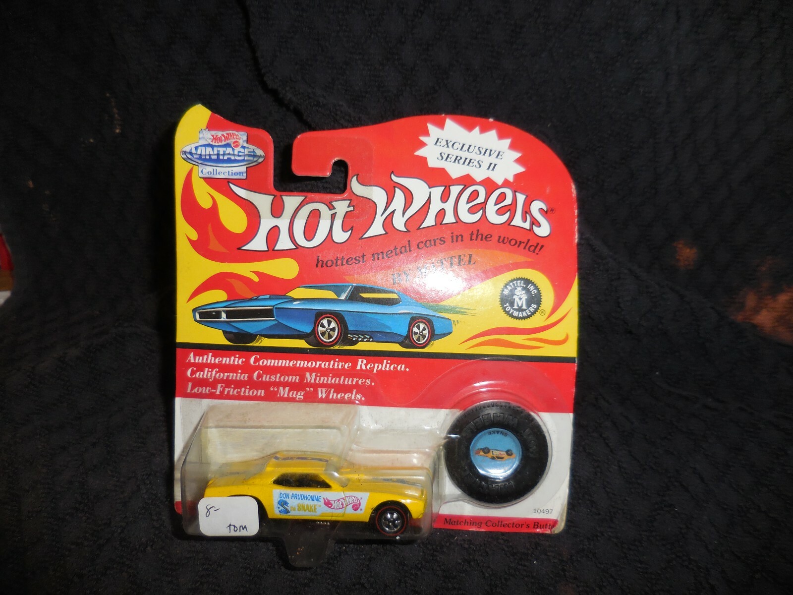 ホットウィール VINTAGE Collection SNAKE II HOT WHEELS REDLINE VINTAGE COLLECTION SNAKE FUNNY CAR YELLOW