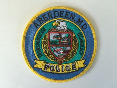 Aberdeen MARYLAND Police Patch